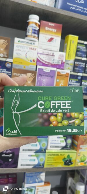 Cure green coffee -extrait de café vert_مكمل القهوة الخضراء