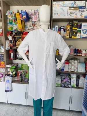 PROMO مئزرأبيض رجالي -blouse banche  pour homme