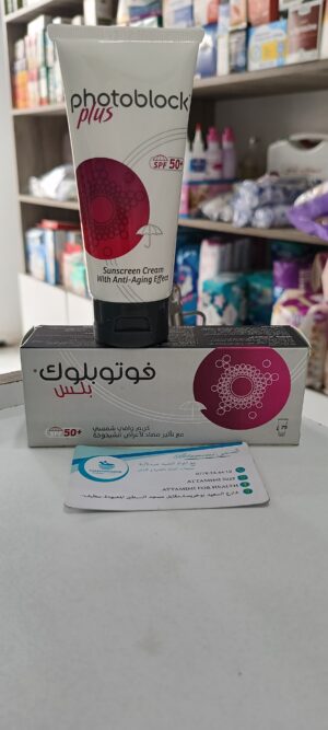 Photoblock plus Crème ecran solaire + effet anti- age