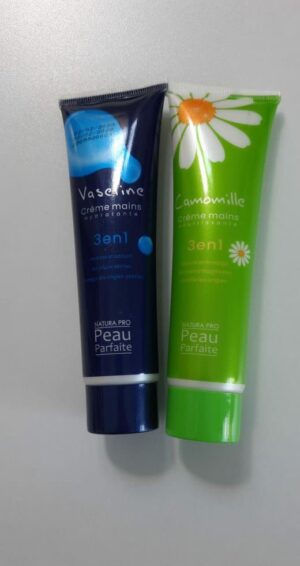 - كريم ترطيب اليدين Crème hydratante pour mains natura