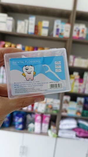 dental flossers    علبة خيط الأسنان