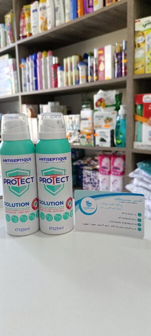 protect spray antiseptique 125ml رذاذ معقم للأسطح و اليدين
