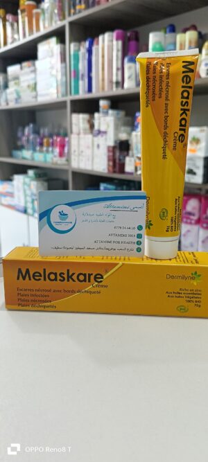 melaskare pommade bio soin des escarres ميلاسكار للجروح النخرية و تقرحات الفراش
