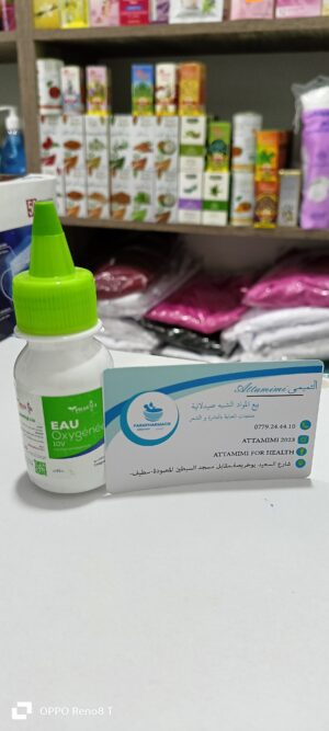 eau oxygénée10 V 60 ml ماء أوكسيجيني