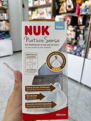 NUK biberon en verre رضاعة زجاج