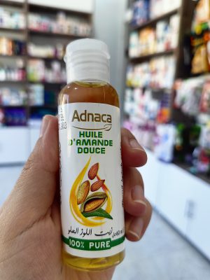 adnaca huile d'amande زيت اللوز الحلو