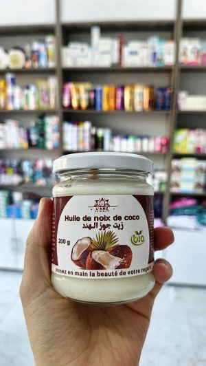 l'ame de beauté huile de noix de coco 200g  زيت جوز الهند