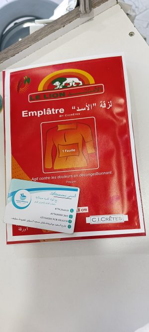 emplatre le lion لزقة الأسد