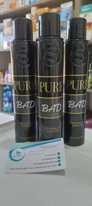 pure bad déodorant homme -بيور باد مزيل عرق للرجال