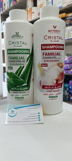 Shampooing cristal familial 1 L - شامبو كريستال 1 ل