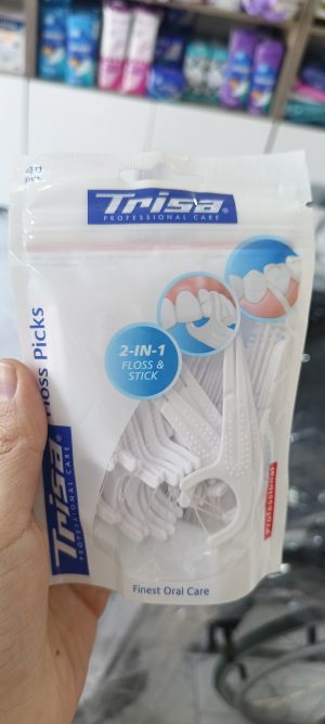 Trisa 2 en 1 floss and sticks -تريسا  خيط الأسنان
