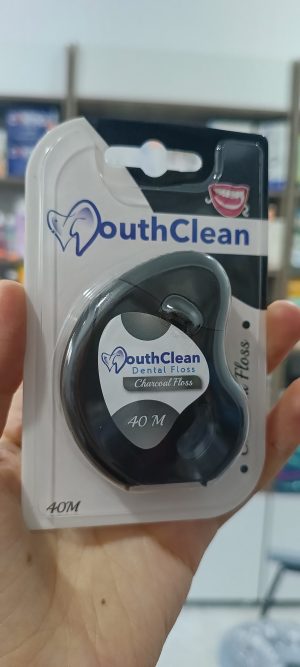 Mouthclean charbon fil dentaire خيط الأسنان