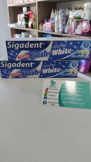 Sigadent fresh and white