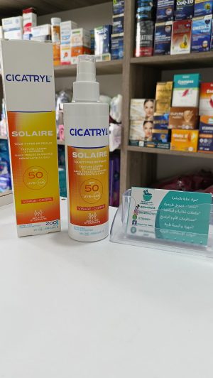 Cicatryl bio solaire visage- corps سيكاتريل بيو200ml