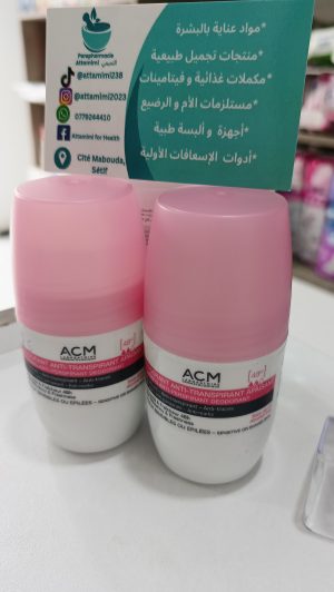 acm 48 h Déodorant anti- transpirant. مانع  للتعرق