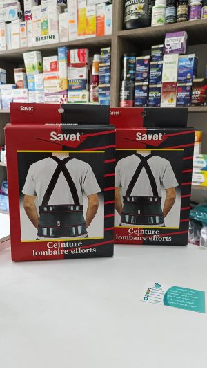 Savet ceinture lombaire effort